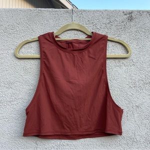 Lululemon Cropped Muscle Tank